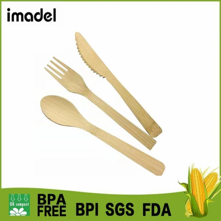 Bambusa galda piederumu komplekts